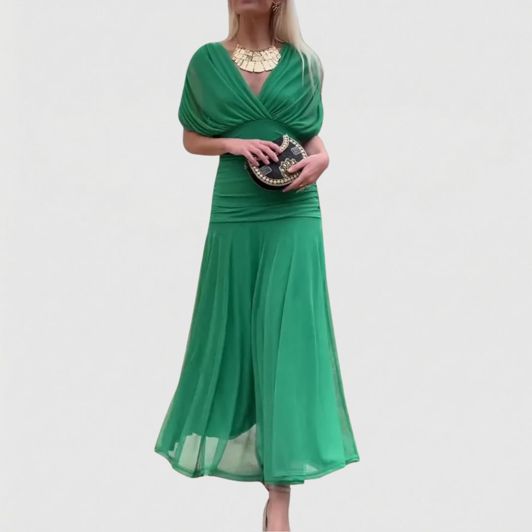 Sienna - Elegant Green Dress Sienna - Elegant Green Dress
