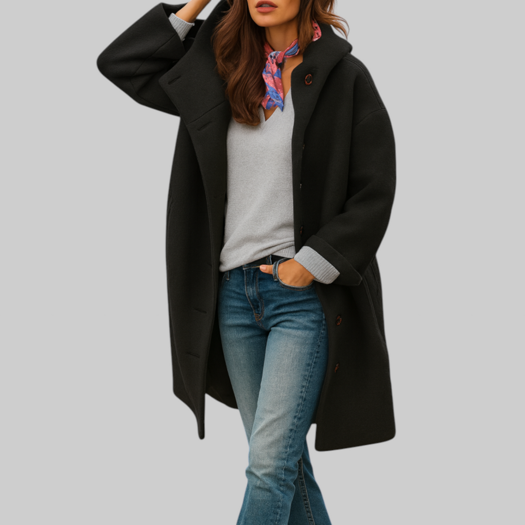 Freja | everyday, mid-length, and comfortable coat