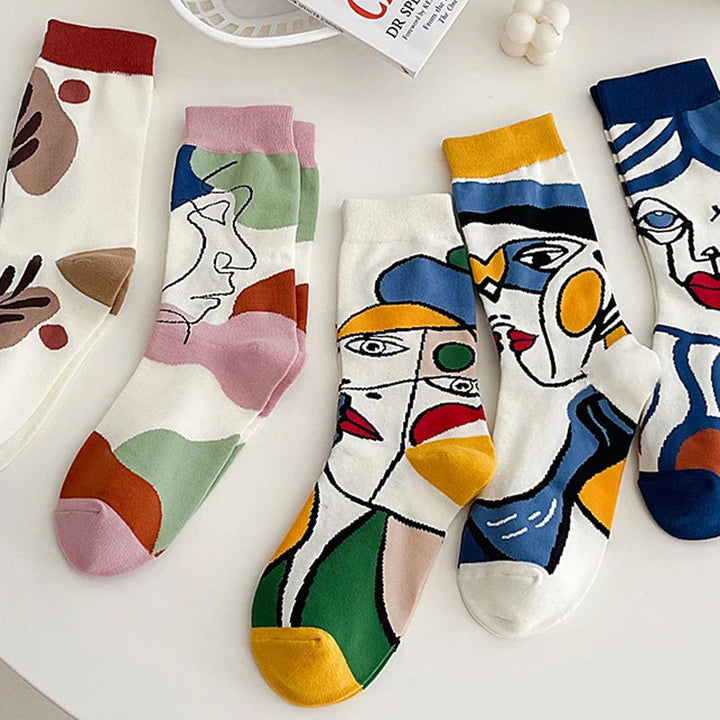 Casual Abstract Socks