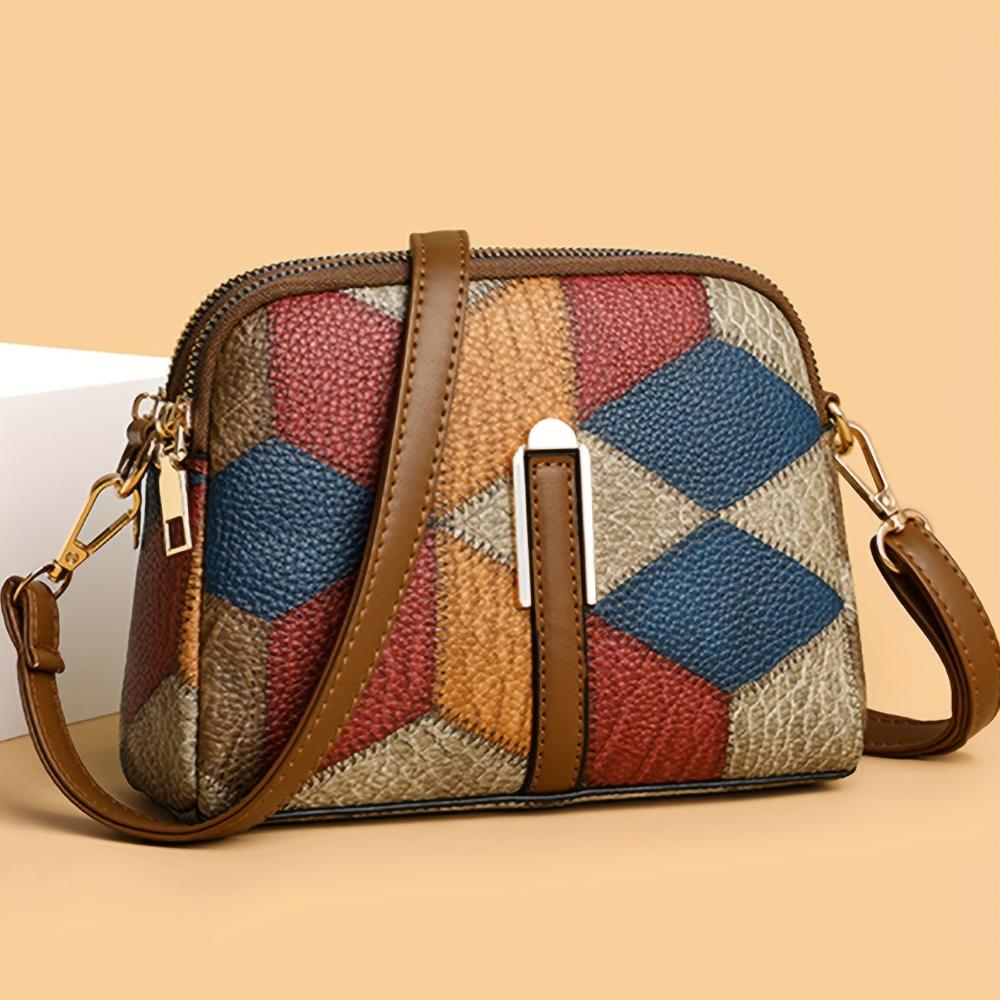 Clio | Mini Patchwork Crossbody Bag