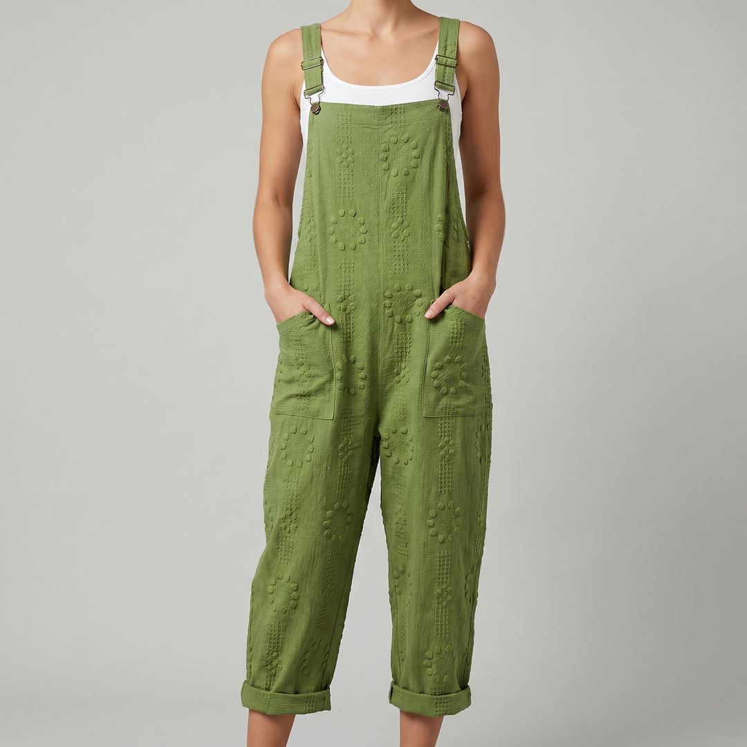 Clover™ | Fern Embroidery Jumpsuit