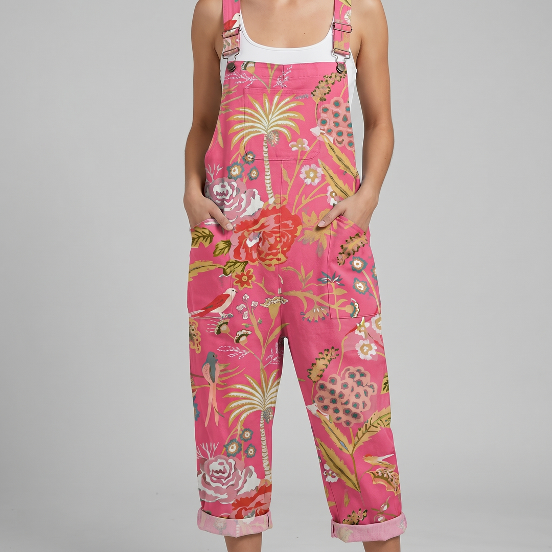 Tropica™ | Pink Jungle Jumpsuit