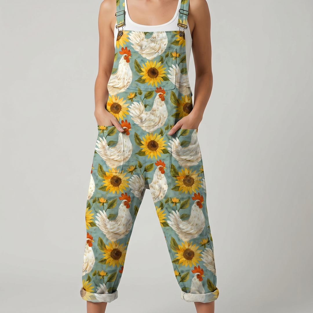 Sunny™ | Sunflower Hen Jumpsuit